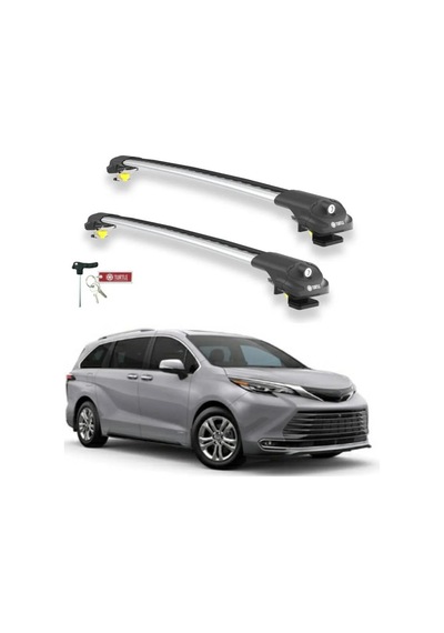 Turtle Toyota Sienna Xl40 2021-2025 Ara Atkı Air1 Gri