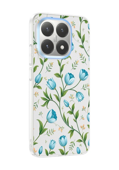Xiaomi 15t Kılıf Çiçek Ve Fiyonk Desenli Kamera Yükseltili Celikaksesuar Premium Diğer