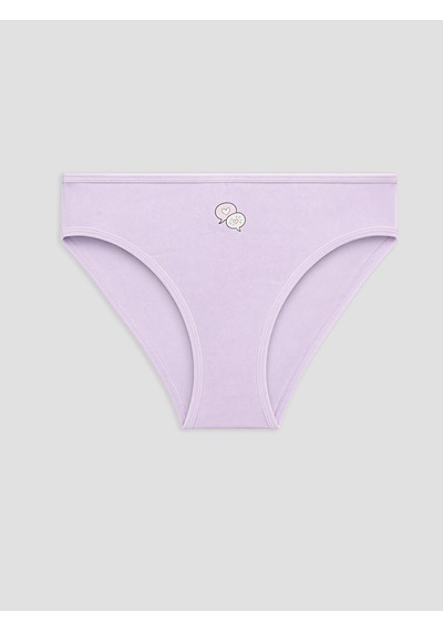 Lcw Young Lila Baskılı Bikini Külot