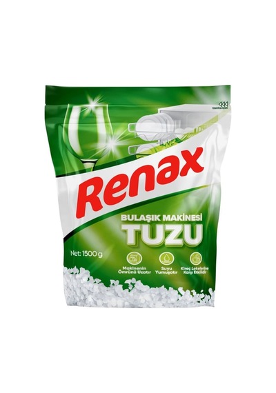 Renax Bulaşık Makinesi Tuzu 1500 G 24'li Paket