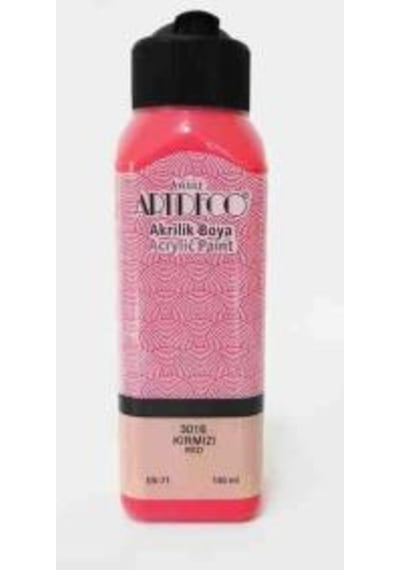 Artdeco Akrilik Boya 140Ml - 3016 - Kırmızı