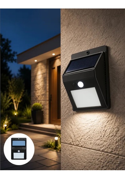 Astraltech Güneş Enerjili 180 Led Sensörlü Bahçe Işıkları Diğer
