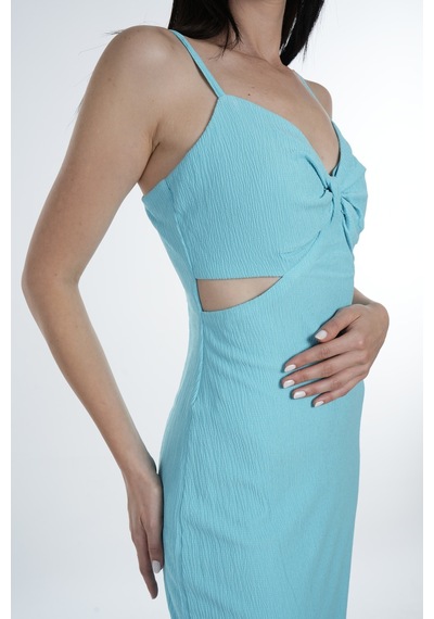 Guess Kadın Elbise Gdqp4903-aqu Turkuaz