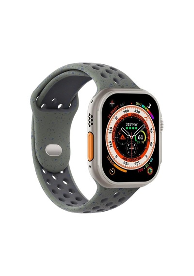 Watch Series 8 45mm İçin Kordon Flame Circle Yeşil Watch Series 8 45mm İle Uyumlu Kordon - Yeşil Sku: Zeusb0crvtb23q