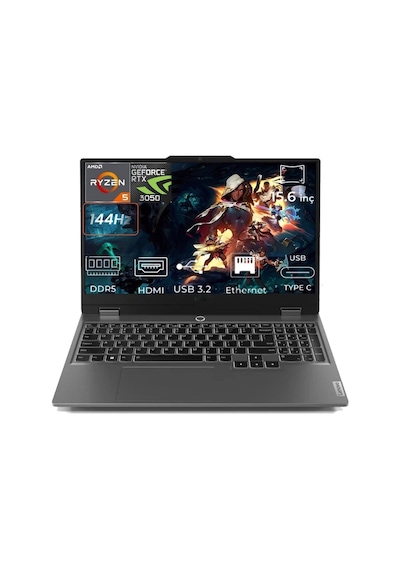 Lenovo LOQ 15ARP9 83JC00DXTR C25 R5-7235HS 16 GB 2 TB RTX3050 15.6" W11P Dizüstü Bilgisayar