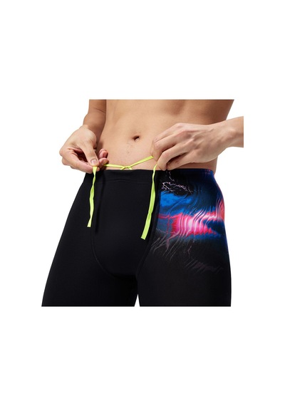 Speedo Ml Placement Printed Jammer Erkek Yüzücü Mayosu Siyah