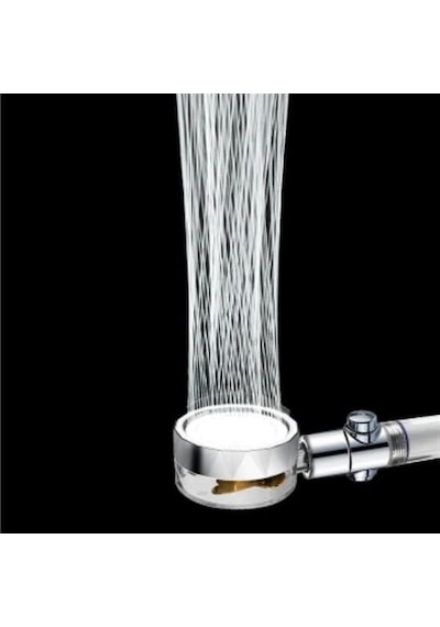 Mcg Turbo Pervaneli Ve Filtreli Su Tasarruflu 360 Derece Dönebilen Tazyikli Duş Başlığı Renkli