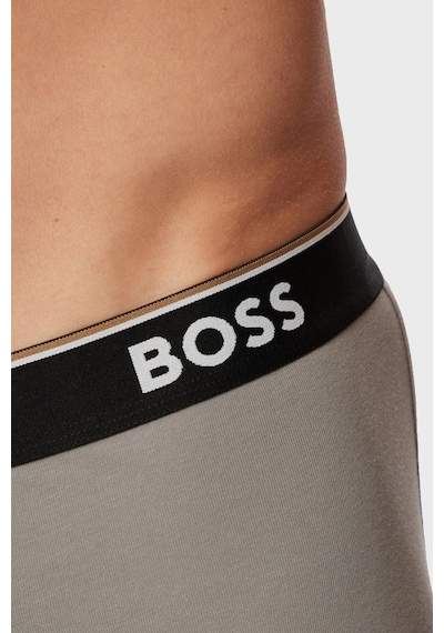 Boss Logolu 3 Pack Boxer Erkek Boxer 50554443 024 Siyah