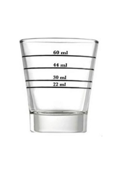 Motta Kahve Ölçü Bardağı 30/60 Ml çok renkli
