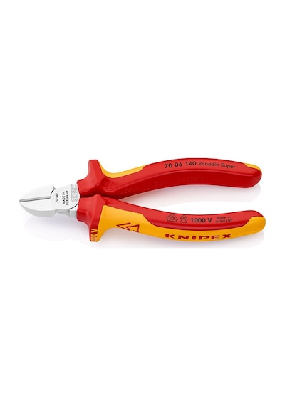 Knıpex 70 06 140 Vde 1000V Yan Keski 140 MM