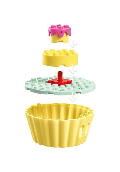 LEGO® Kekedi ile Pasta Eğlencesi 10785 4+ Yaratıcı Oyuncak Yapım Seti - 58 Parça