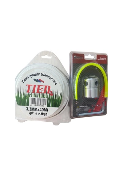Motorlu Tırpan Seti Rapco Örümcek Başlık Misina