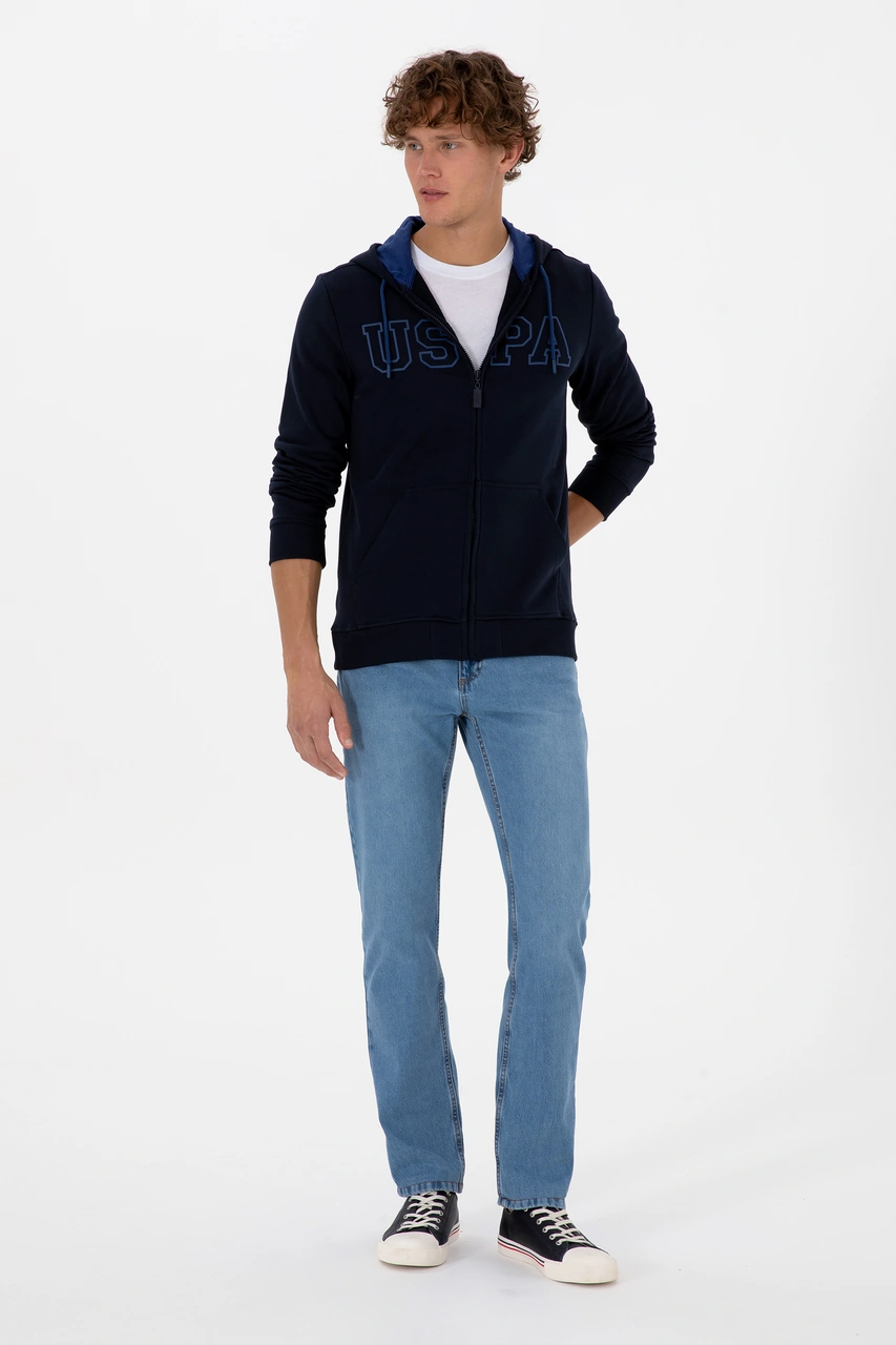 U.s. Polo Assn. Erkek Lacivert Hırka Örme 50313719-vr033 Lacivert