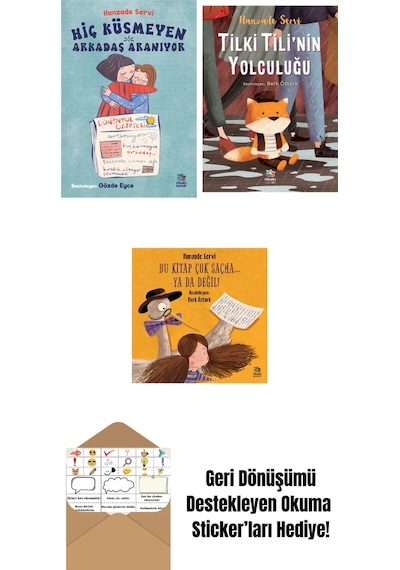 Hiç Küsmeyen Arkadaş Aranıyor + Tilki Tili Nin Yolculuğu + Bu Kitap Çok Saçma Ya Da Değil