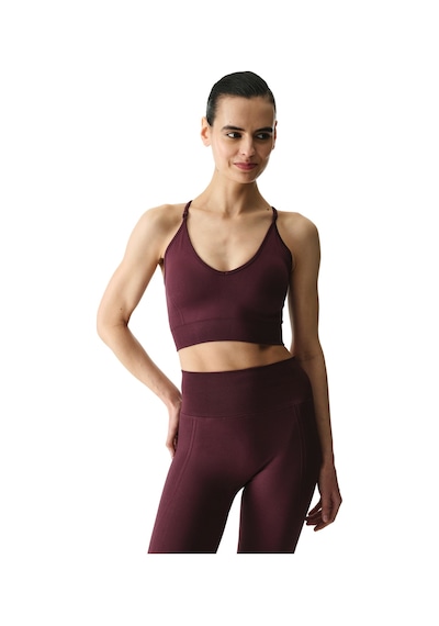 Penti Bordo Textured Seamless Sütyen