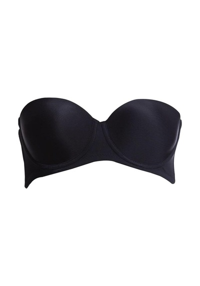 Pierre Cardin 6025 Destekli Straplez Sütyen - Siyah Siyah