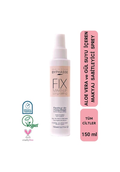 Byphasse Aloe Vera & Gül Suyu Özlü Makyaj Sabitleyici Sprey 150 ML