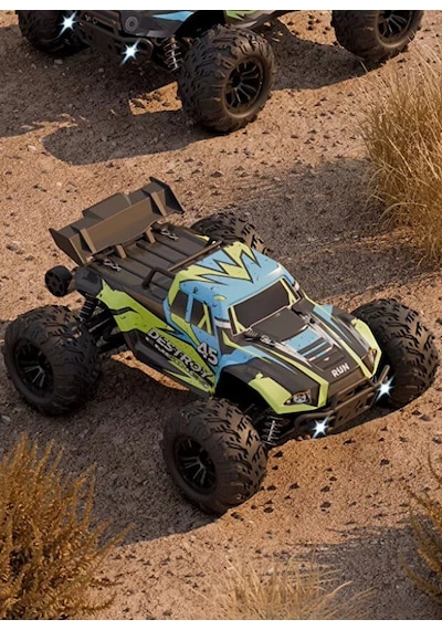 50 Km Hız Yapan Elektrikli Araba Uzaktan Kumandalı 4x4 Arazi Aracı Off-road Araba Yeşil