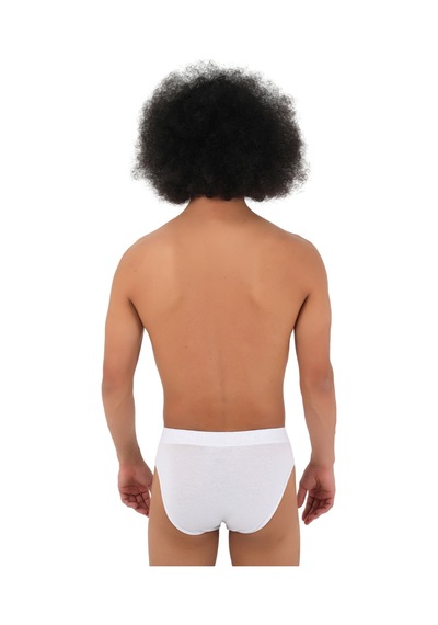 Cnt Erkek Slip Külot Boxer Bel Likralı 6'lı Premium Kutuda Beyaz Beyaz
