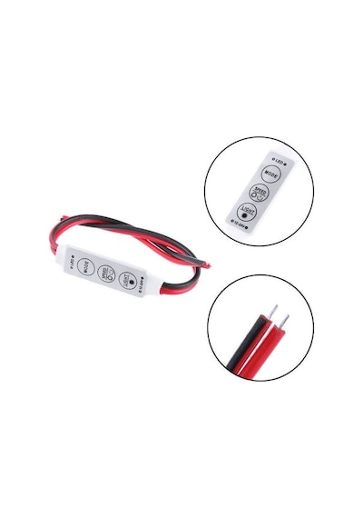Şerit Led Dimmer Kontrol Devresi Modül 12V 24V