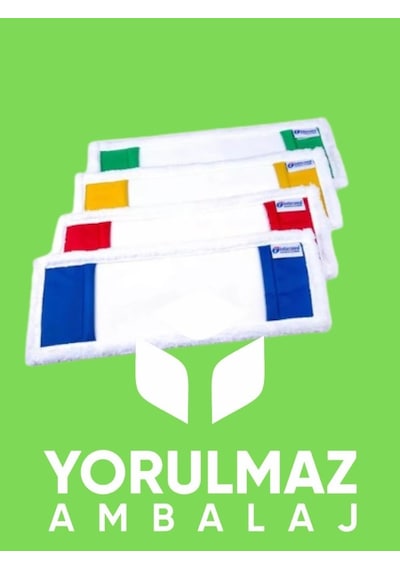 40 Cm Peluş Mop Mikrofiber Toz Toplayıcı Nemli & Kuru Zemin Temizlik Mop Bezi Beyaz
