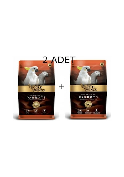 Papağan Yemi Jako Gri Büyük 750 G x 2 Adet