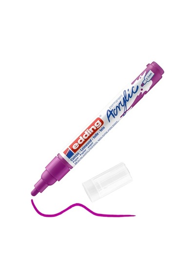 Edding Akrilik Markör Kalem Berry Dut Rengi - 2 Adet 348 Karadut