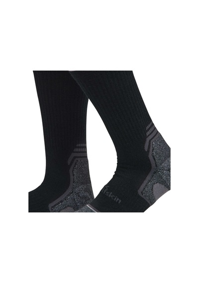 Jack Wolfskın Jack Wolfskin Hike Merino Sock Cl C Unisex Siyah Çorap 6000 Siyah