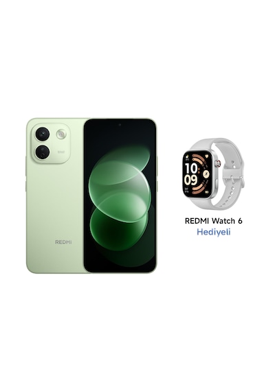 Xiaomi Redmi Note 17 Pro Max 5G 8 GB 256 GB (Xiaomi Türkiye Garantili) Yeşil+Xiaomi Redmi Watch 6 2.07 Akıllı Saat Gri (Distribütör Garantili)