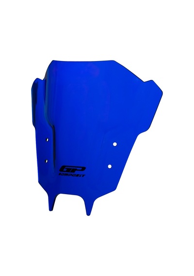 Gp Kompozit Yamaha Mt-09 2021-2023 Uyumlu Ön Cam Mavi 30cm