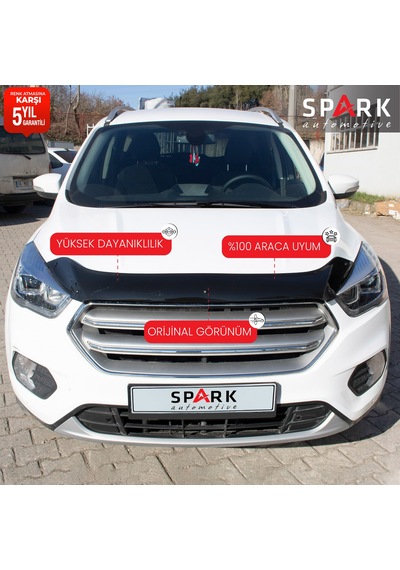 Ford Kuga 2016-2019 Yıl Aralığı Uyumlu Kaput Rüzgarlığı 3mm