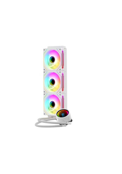 Gametech Hydra Beyaz Ahd360mm Argb Cpu Dereceli Sıvı Soğutma