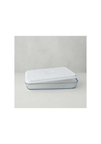 Plastik Dikdörtgen Borcam Kapağı, 40.5 X 27.5 Cm, Beyaz