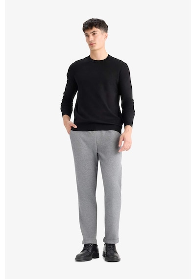 Defacto Jogger Fit Kısa Paça Penye Pantolon F0412ax25wngr370 Gri