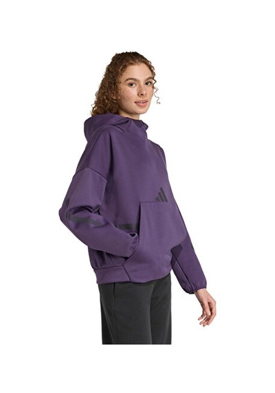 Adidas W Z.n.e. Oh Hd Kadın Günlük Sweatshirt Jw7746 Mor Mor