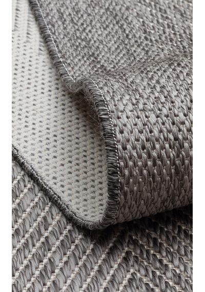 Mono Mno 02 Grey Hav Toz Vermez Kaymaz Tabanlı Şık Kilim