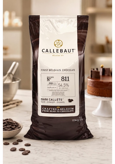 Callebaut C811 10 Kg Bitter Drop Çikolata