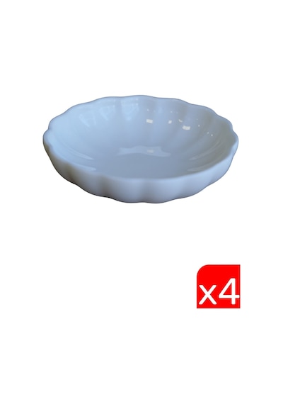 Kütahya Porselen Bone Luz Krem Kase 8cm 4 Lü Bnlzf08ks00 krem