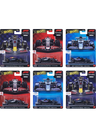 Hot Wheels Premium - Formula 1 2024 6 Lı Set - Hrv11-979f