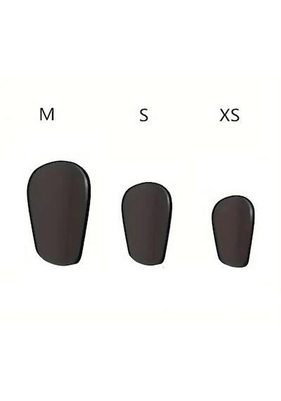 Aırope Mini Tekmelik S 10cm X 4,5cm --xs 8cm X 3,5cm Siyah
