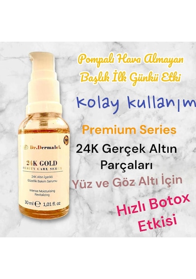 Dr. Dermalok 24K Altın Parçacıklı Serum 30 ML