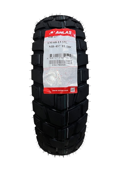 Dış Lastik 130/60-13 Mb-457 Tubeless İrc 2026 25. Hafta Üretim