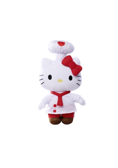 Hello Kitty Super Style Peluş Figür 20 Cm Orijinal, 4 Farklı Stil 046 - Pembe