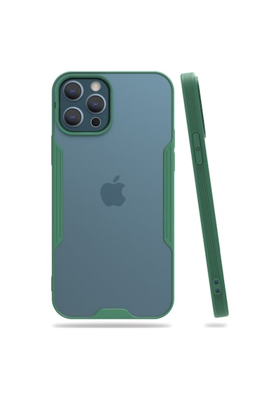 Apple Uyumlu iPhone 12 Pro Max Kilif Platin Matte Silikon Arka Kapak 485677994