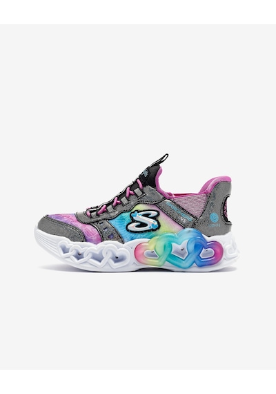 Skechers İnfinite Heart Lights - Eternal Shimmer Büyük Kız Çocuk Siyah Işıklı Spor Ayakkabı 303755l Bkmt Siyah Skechers İnfinite Heart Lights - Eternal Shimmer Büyük Kız Çocuk Siyah Işıklı Spor Ayakkabı 303755l Bkmt Siyah