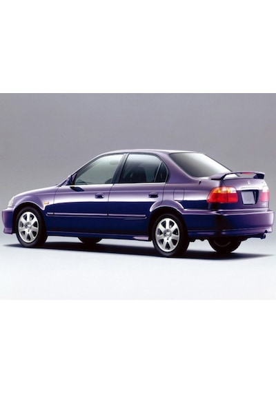 Honda Civic Krom Cam Çıtası 4 Kapı P.çelik 1996-2001 Arası
