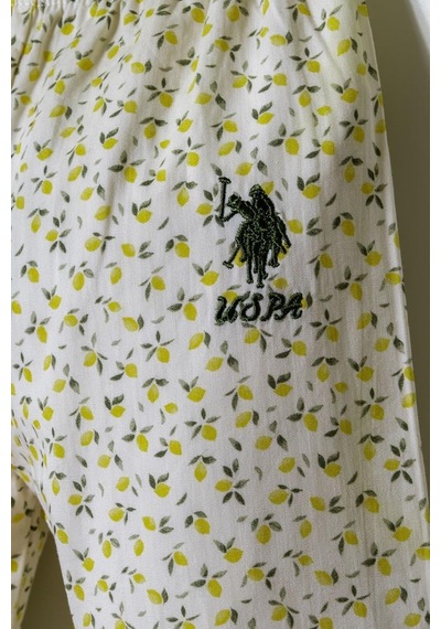 U.S. Polo Assn. Erkek Bebek 2 Li T-şhirt Takım Sarı-2355 Sarı
