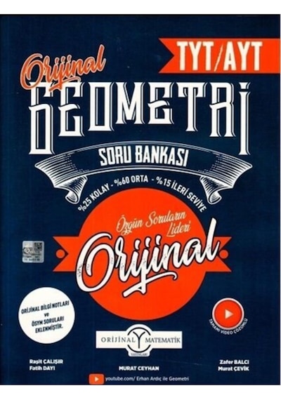 Tyt Ayt Orijinal Geometri Soru Bankası