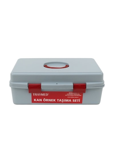 Traymed Kan Örnek Taşıma Seti Gri