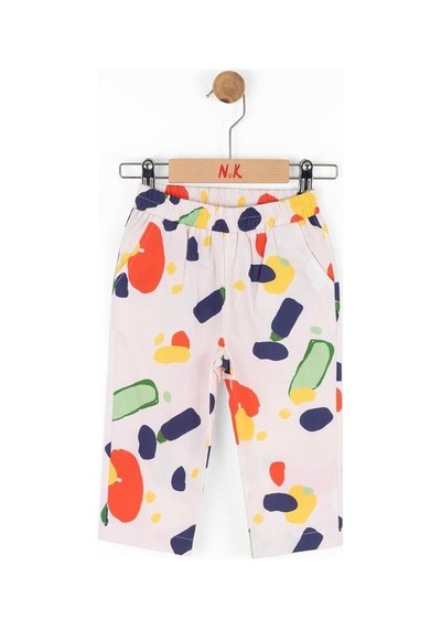 Nk Kids Kız Bebek Clown Pantolon Coral Çok Renkli
